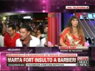 marta fort insulta a carmen