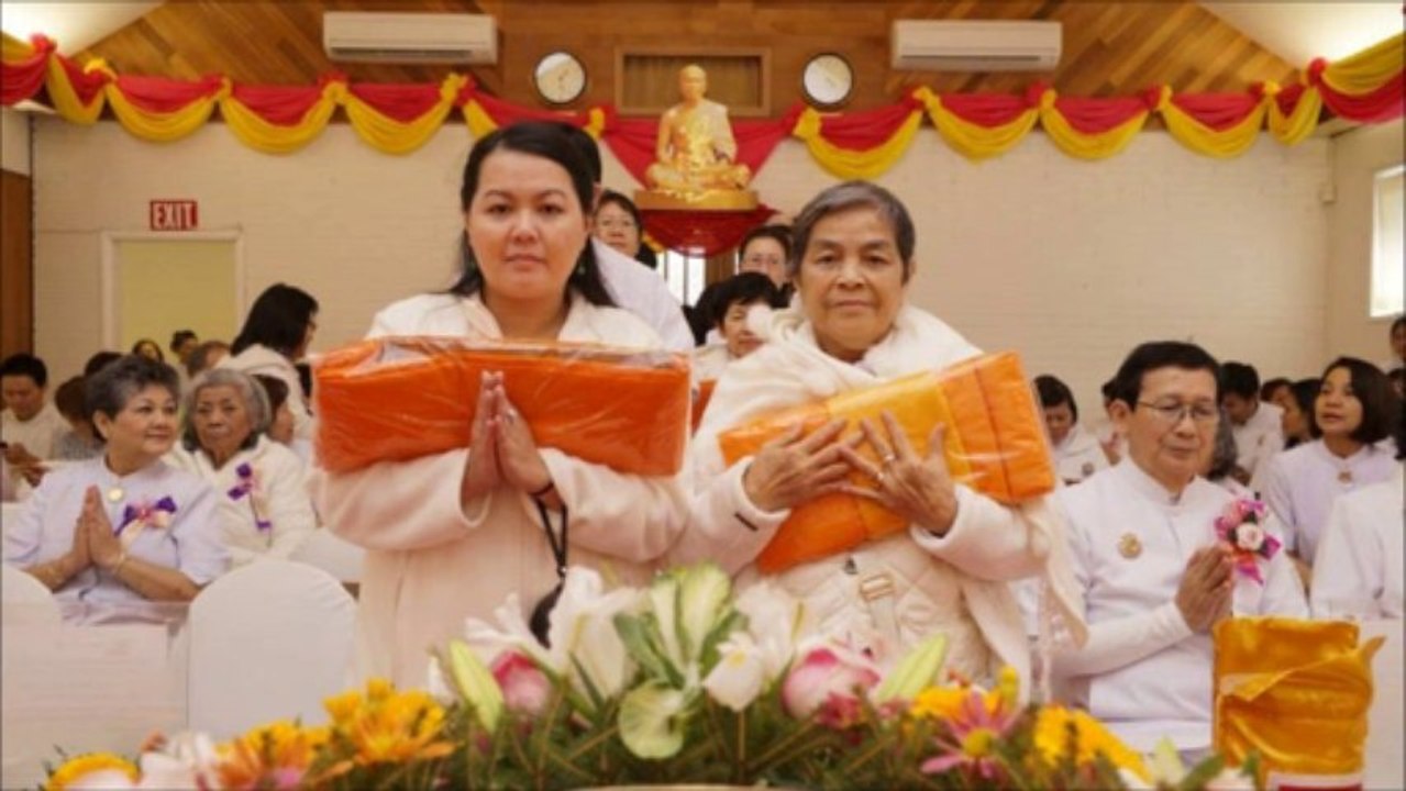 Seattle Meditation Center Robe Offering November 17 2013