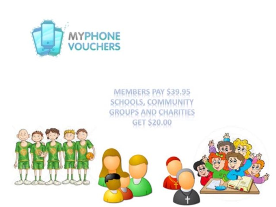 My Phone Vouchers - Fundraising and Advertising in Australia
