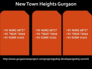 DLF New Town Heights Gurgaon