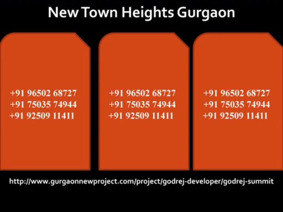 DLF New Town Heights Gurgaon