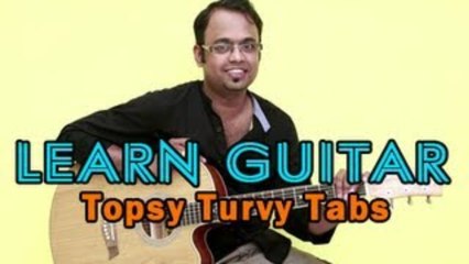How to play Topsy Turvy - Guitar Lesson