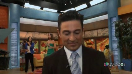 SALUDO DE FER A COLUNGATEAM. DETRÁS CÁMARAS DESPIERTA AMERICA 27/11/2013