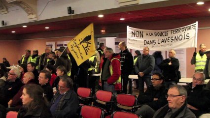 Manifestation Boucle ferroviaire