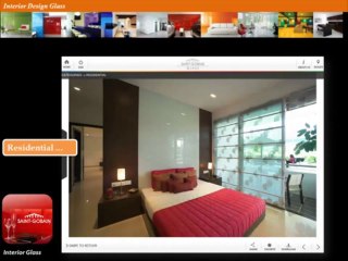 Interior Design Ideas in Glass - an IPad Application