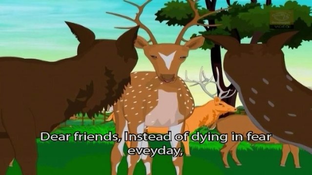 Jataka Tales - The Deer's Disciple - Animal Stories - Moral Stories for Children