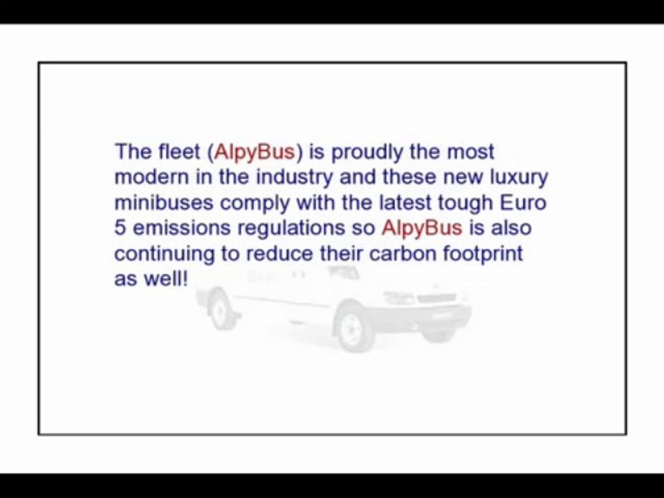 AlpyBus reported a strong improvement in private transfers to the Italian and Swiss Alps