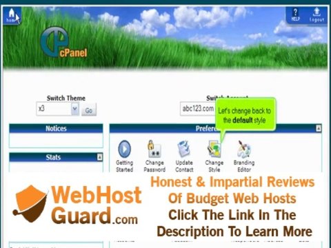 How To Change Your cPanel Style/Theme | Website Hosting Tutorial