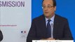 François Hollande: l'inversion de la courbe du chômage 