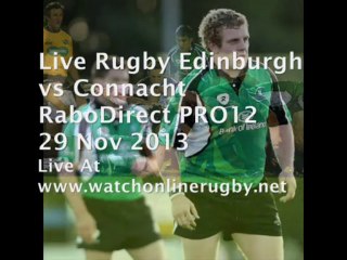 Watching Online Rugby Edinburgh vs Connacht
