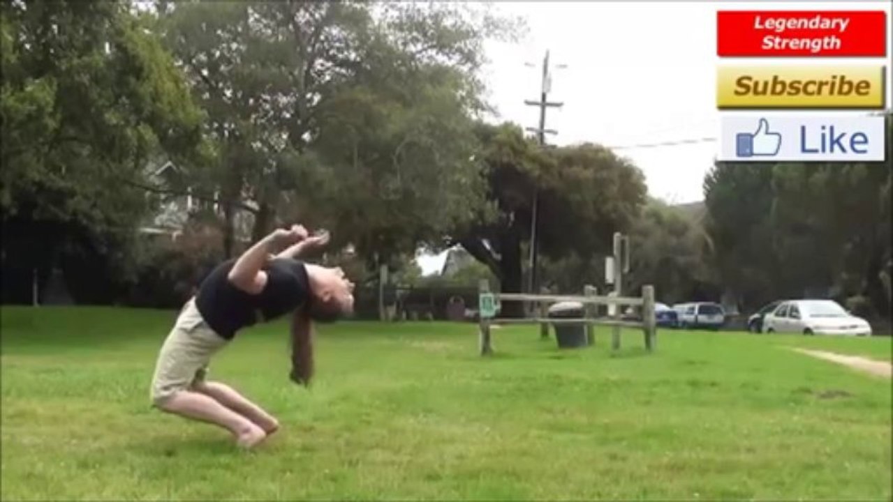 Gymnastic Bridge Foot Placement