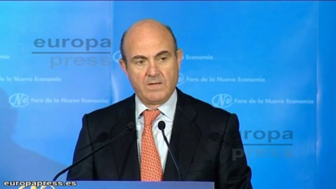 De Guindos cree que Bankia es parte de la solución