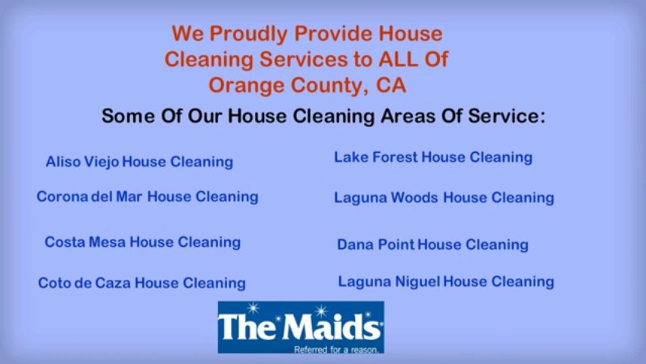 Professional house cleaning service