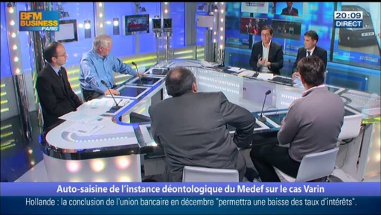 27/11/13 Olivier Faure dans Les décodeurs de l'éco sur BFM Business