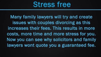 Fixed Price Divorce Service – Making life easier for you!