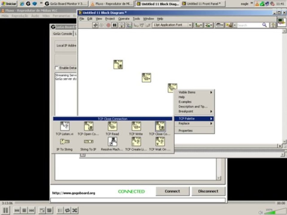 GoGoBoardTcpSensorLabview
