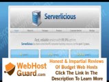 Preview Serverlicious | Web Hosting PSD Templates - Technology