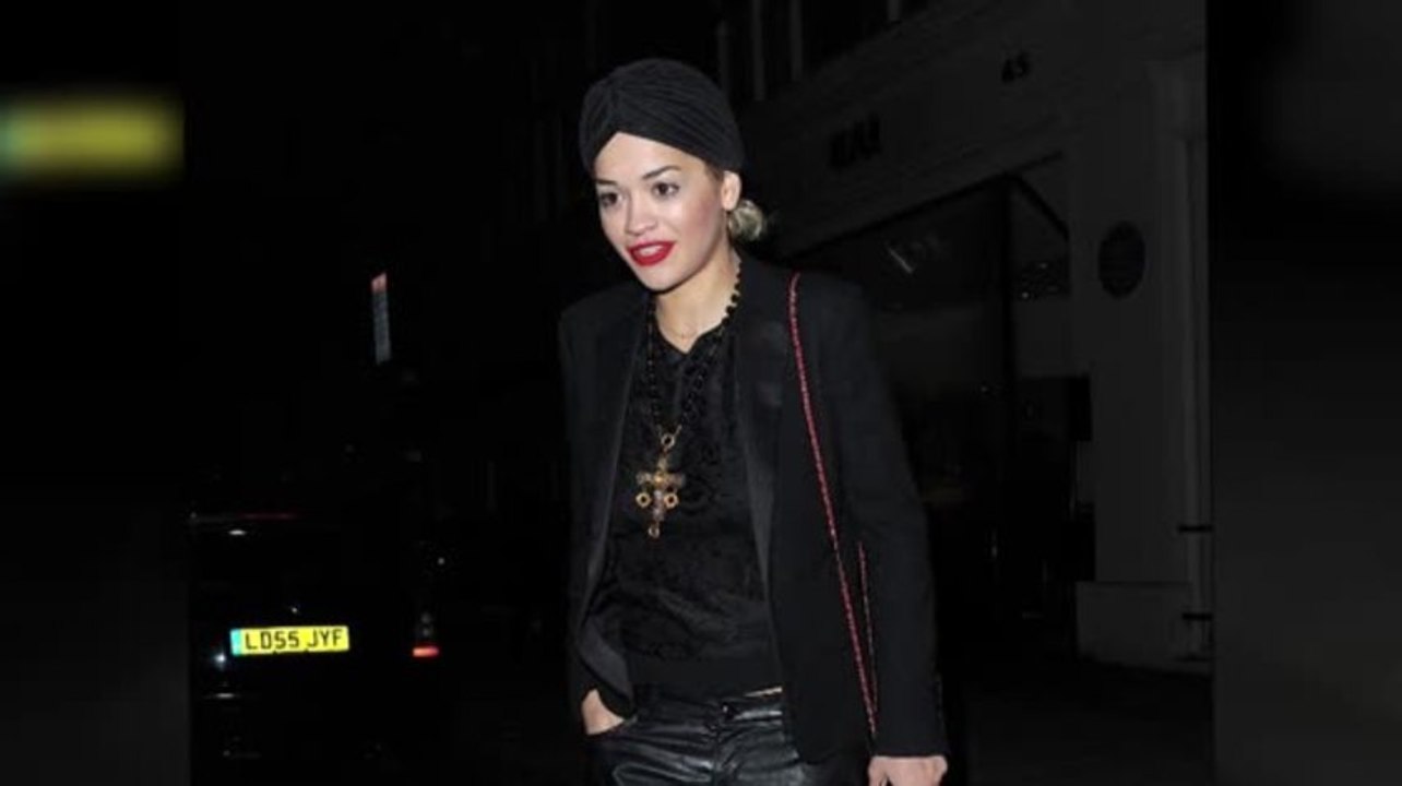 Rita Ora Rocks a Turban For Birthday Celebrations