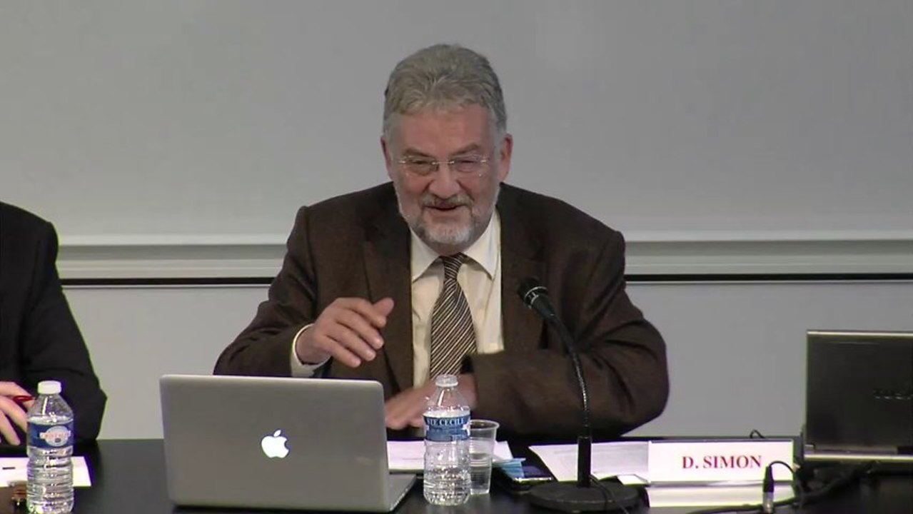 "Quels équilibres entre le Conseil constitutionnel et les cours européennes ?", Denys SIMON, Professeur de droit public à l’Université Paris 1 Panthéon -Sorbonne.