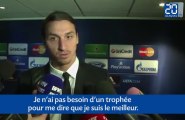Zlatan: «Pas besoin de Ballon d'Or pour savoir que je suis le meilleur»