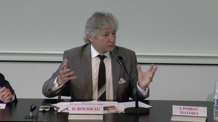"Le Conseil constitutionnel a-t-il une conscience politique ?", Dominique ROUSSEAU, Professeur de droit public à l’Université Paris 1Panthéon - Sorbonne.