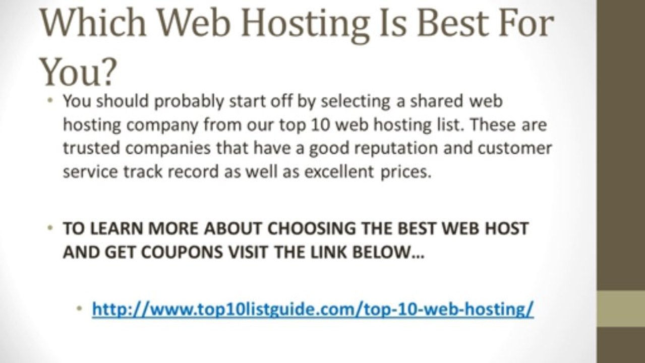 Top Web Hosting