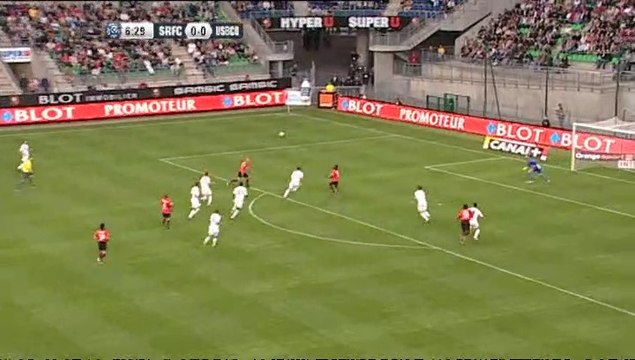 08/08/09 : Ismaël Bangoura (7') : Rennes - Boulogne (3-0)
