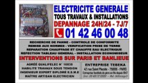 LEVALLOIS - SOS ELECTRICITE URGENCE - 0142460048 - 24H/24 - DEPANNAGE IMMEDIAT