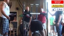 My First Strongman Competition - Atlas Stone Lifting
