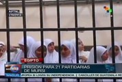 Egipto condena a 21 mujeres islamistas por participar en protestas