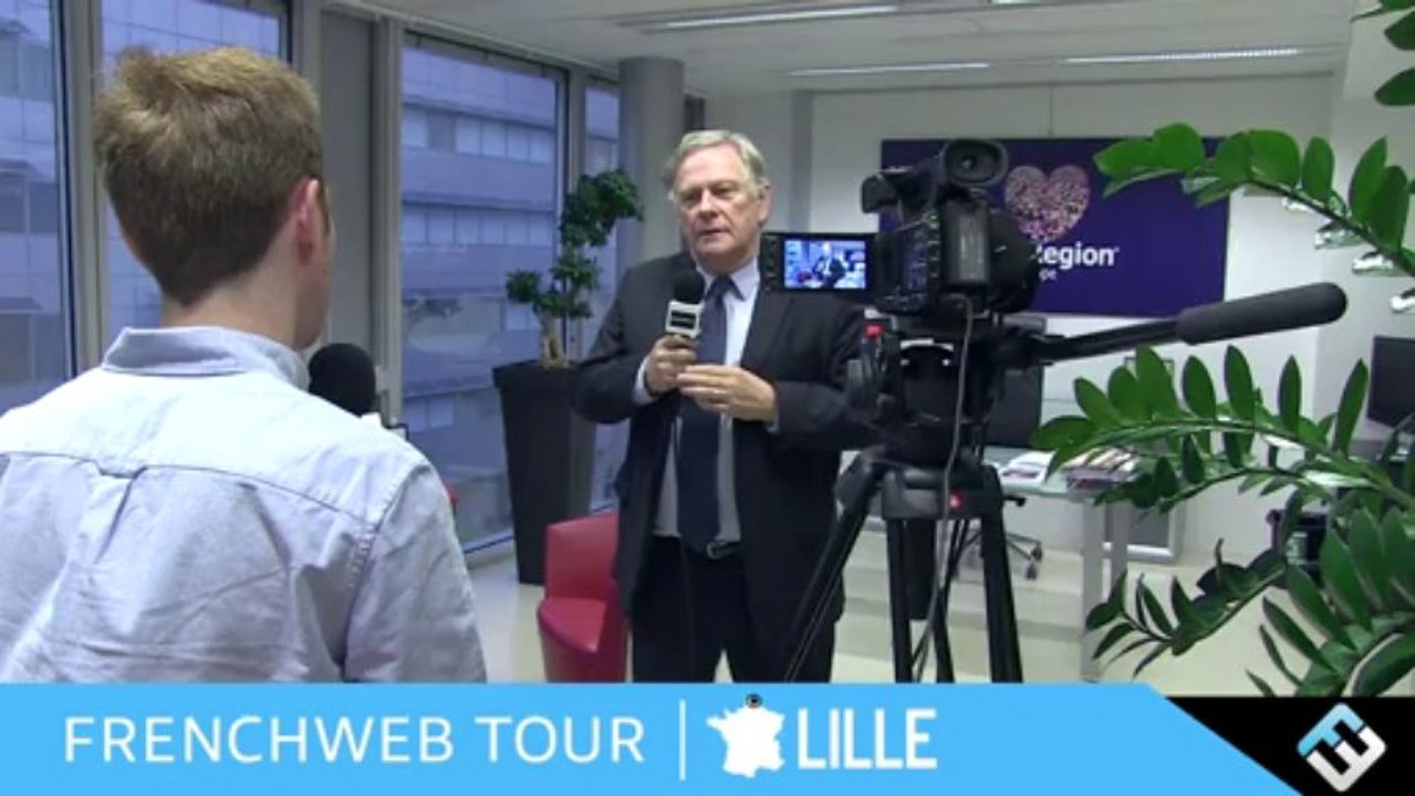 [FrenchWeb Tour Lille] Pierre de Saintignon, premier adjoint au Maire de Lille