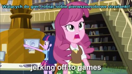 Epic Rap Battles of Pony - Spitfire VS Rainbow Dash(Napisy PL) +18