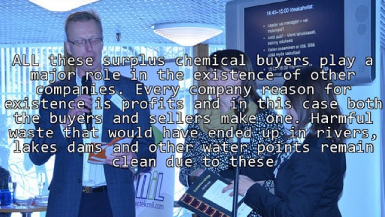 Information On Surplus Chemical Buyers
