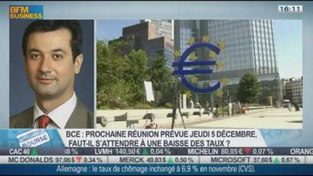 Hausse de l'inflation en Allemagne et prochaine décision de la BCE sur la baisse des taux: Gilles Moec, dans Intégrale bourse - 28/11