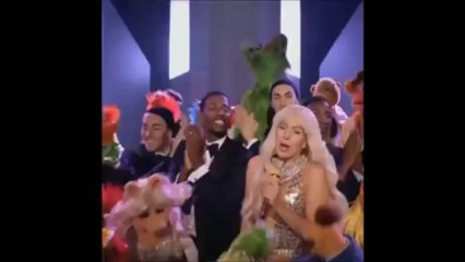 Lady Gaga with the Muppets - Thanksgiving Day