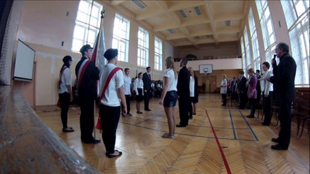 Włocławek. ZSCh: Ślubowanie klas pierwszych - 28.11.2013