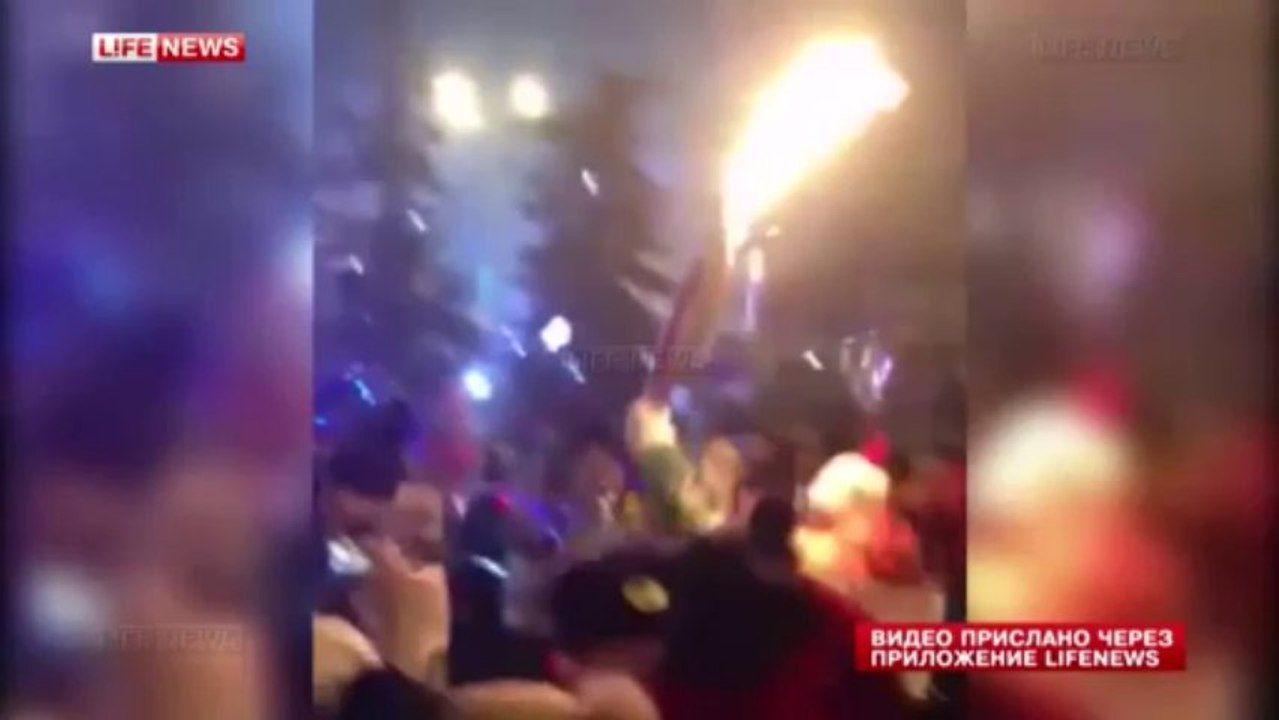 Olimpiyat ateşi bu kez yaktı!