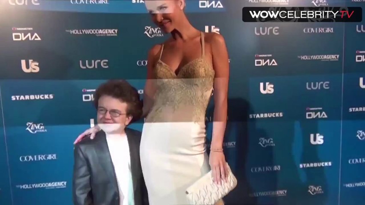 Keenan Cahill Joanna Krupa At the Us Weekly AMA after party