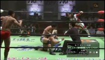 Jushin Liger & Tiger Mask IV (c)  vs Daisuke Harada & Hitoshi Kumano (NOAH)