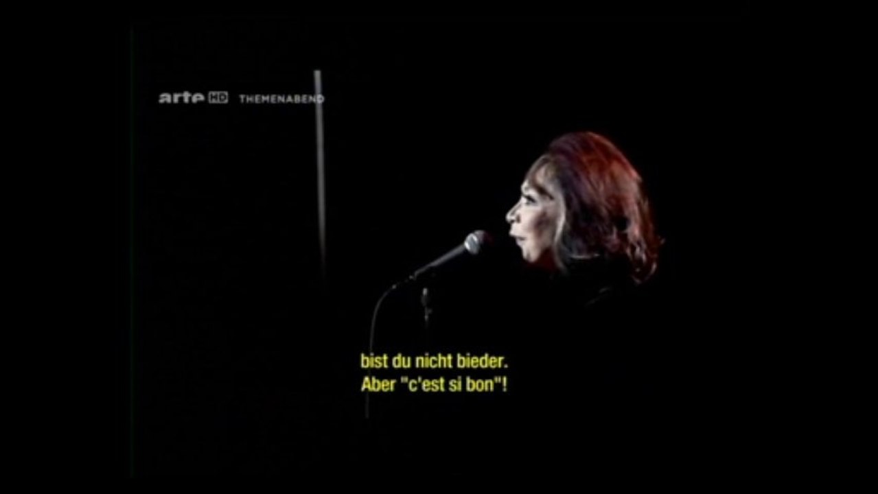 JULIETTE GRÉCO in Paris 2004 (2/2)