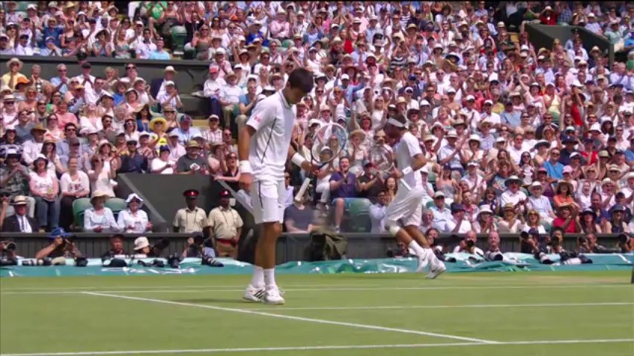 2013 Day 11 Highlights- Juan Martin Del Potro v Novak Djokovic
