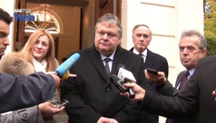 Συνάντηση Ε. Βενιζέλου με τον Βρετανό ομόλογο του, στο Λονδίνο