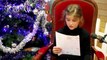 Lettre au Père Noël écrite par Anouk et Arthur, lue par Astrée