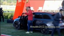 Cristiano Ronaldo Casillas Sergio Ramos Xabi Alonso receives a car for this year Audi