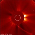 Comet ISON Approaches The Sun