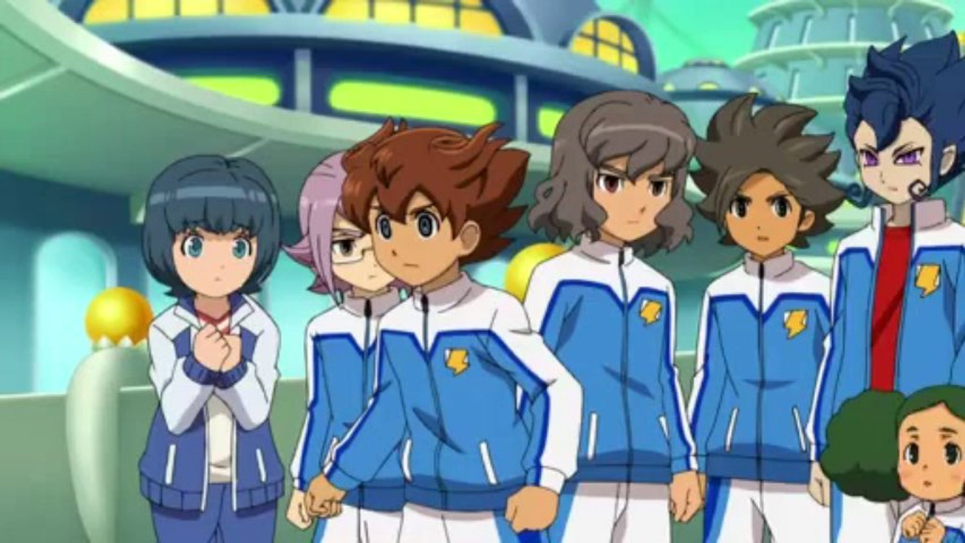 Inazuma Eleven Go Galaxy Ep 24 I Guerrieri Del Pianeta D Acqua 水の星の戦士たち Mizu No Hoshi No Senshitachi Video Dailymotion