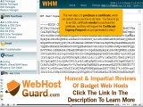 Generating and Installing SSL certificates in WHM by VodaHost web hosting