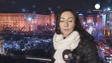 Ukraine: mobilisation massive des pro-européens