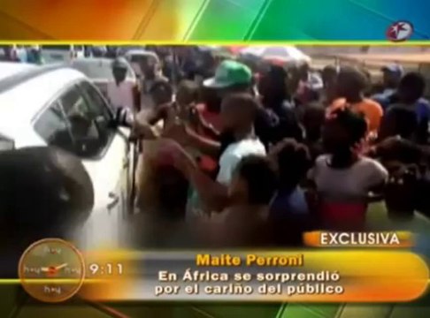 Maite Perroni esta feliz en todos los ambitos (HOY)