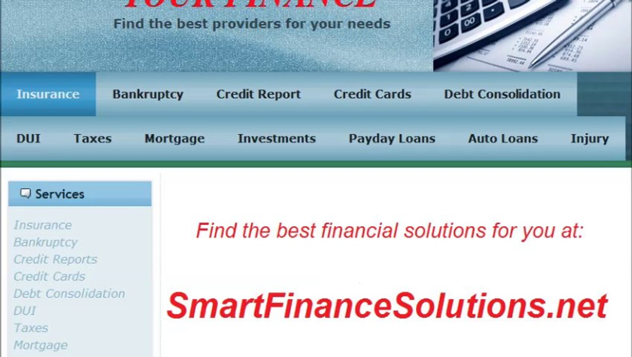 SMARTFINANCESOLUTIONS.NET - Mortgage after bankruptcy?